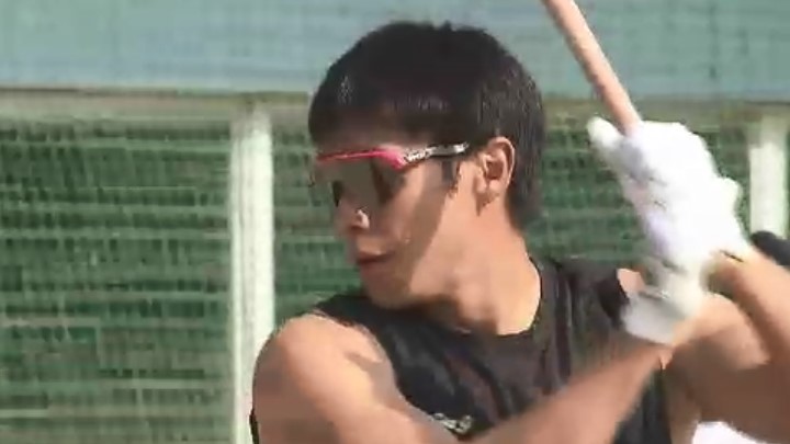 「試合に出続けることが目標」　ホークス柳田悠岐選手が大分・佐伯市で自主トレ開始