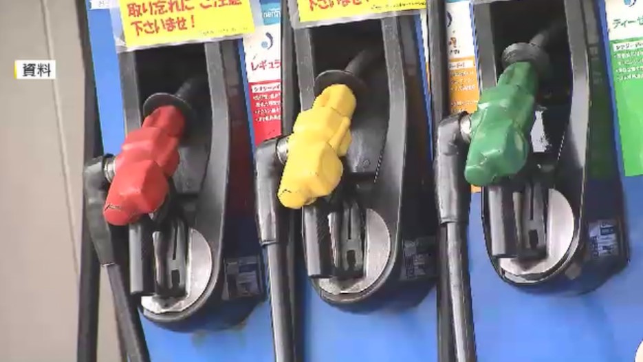 レギュラーガソリン最高値に並ぶ　全国平均186円50銭　福岡県内でも3週連続の値上がり　直近の原油価格は値下がり傾向