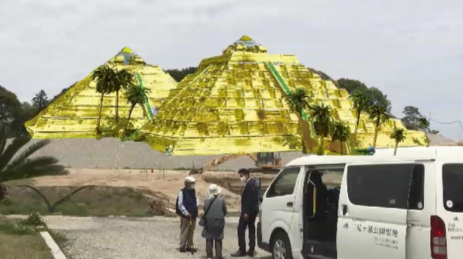 福岡の観光地・糸島に「ピラミッド墓」　“ライバル”は人気の「前方後円墳”」型　“家族いなくても管理ができる”墓の整備が各地で進む